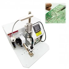 110V Pneumatic Foot-Controlled Semi-Auto Soldering Machine Circuit Board Repair