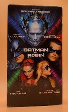 Batman  Robin VHS 1997 Clooney Schwarzenegger  Buy 2 Get 1 Free 
