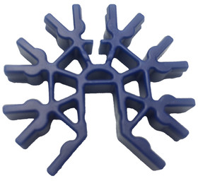 (100) K&rsquo;NEX Blue 7‑Way 3D Connectors &ndash; NEW OEM NOS &ndash; Standard