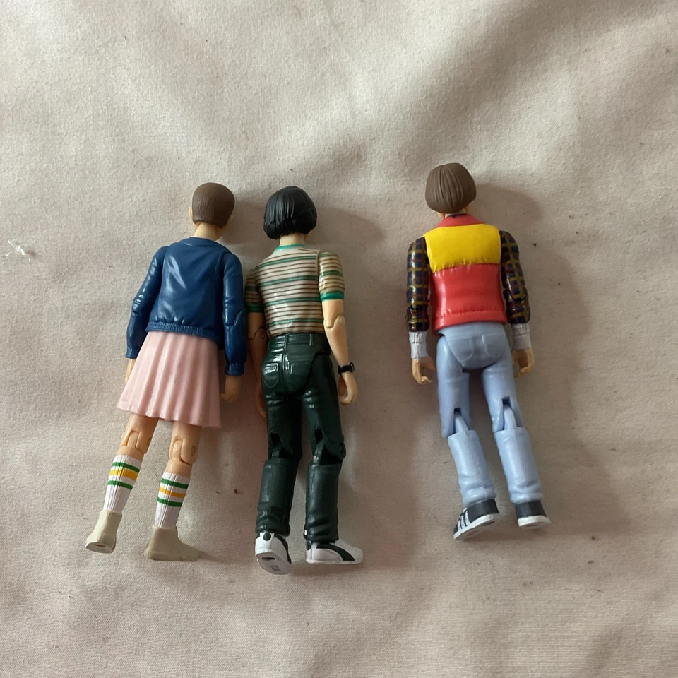 Lot Of 3 Funko Stranger Things 3.75” Figure Lot 2017 Will Byers Eleven Mike Whee - Image 3 of 4