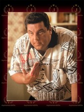 SIGNED STEVE SCHIRRIPA THE SOPRANOS 11x14 PHOTO BOBBY BACALA PROOF 