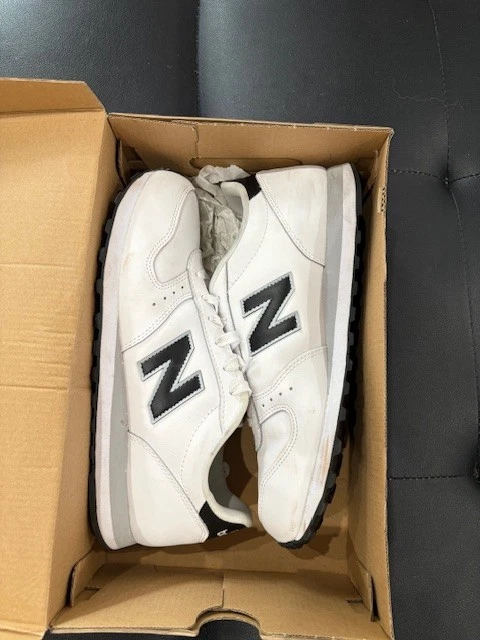 New Balance 311 Mens White Black Leather Retro Classic Sneakers Shoes Size 12 D New Balance 311 Mens White Black Leather Retro Classic  main image 4