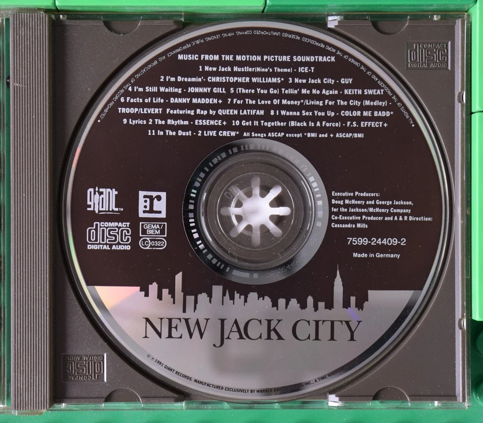 Various Artists - New Jack City - Soundtrack - Giant Records - CD - Bild 3 von 4