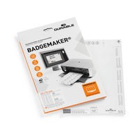 Image of Durable Badgemaker Insert Sheets 40x75mm (Pack of 240) 1453/02