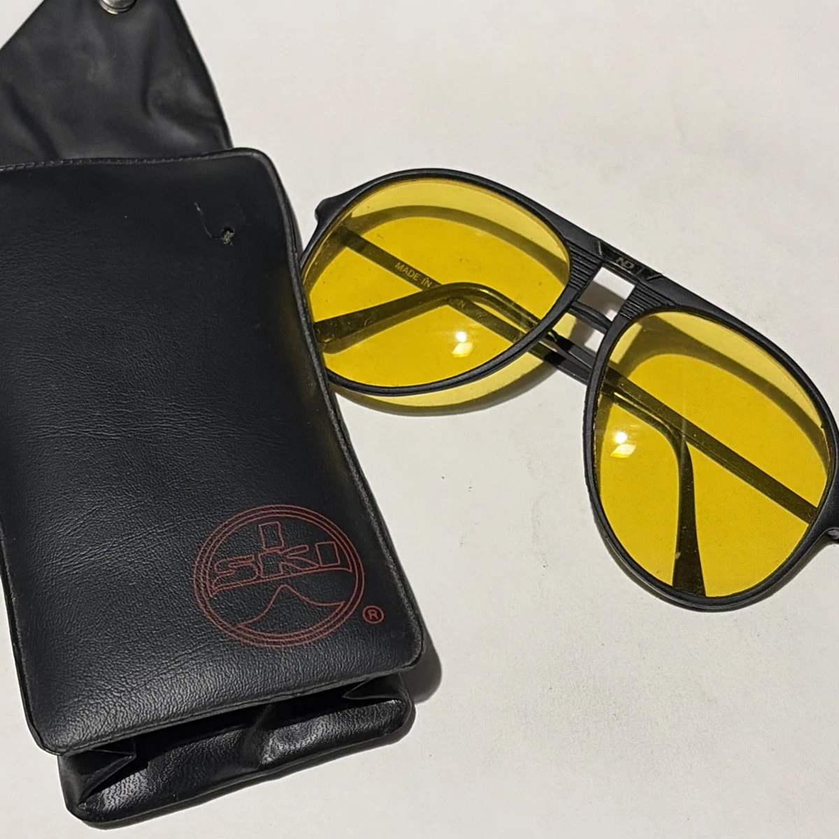 Amber Vision Sunglasses In Vintage Sunglasses for sale - eBay