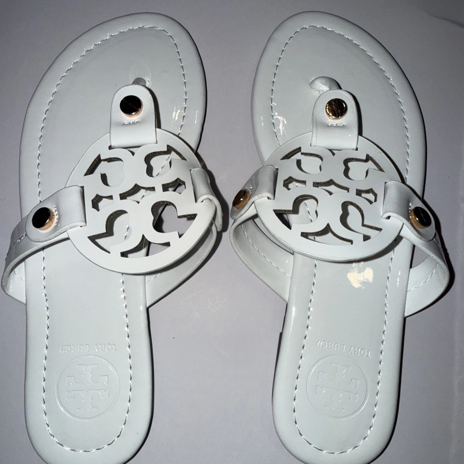 Tory Burch Miller White Size 5