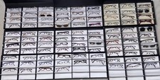 Bulk Lot of 94 Various Kids Eyeglass Frames Sunglasses W/DISPLAY CASES