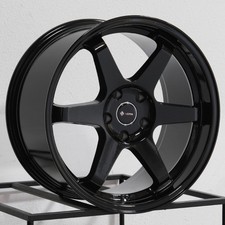 19x8.519x9.5 Vors Tr37 5x114.3 3535 Black Wheels Rims Set4 73.1