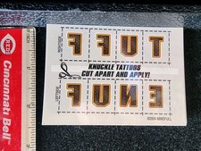 Temporary Tattoo New On Card Various Designs Available Will Combine Shipping