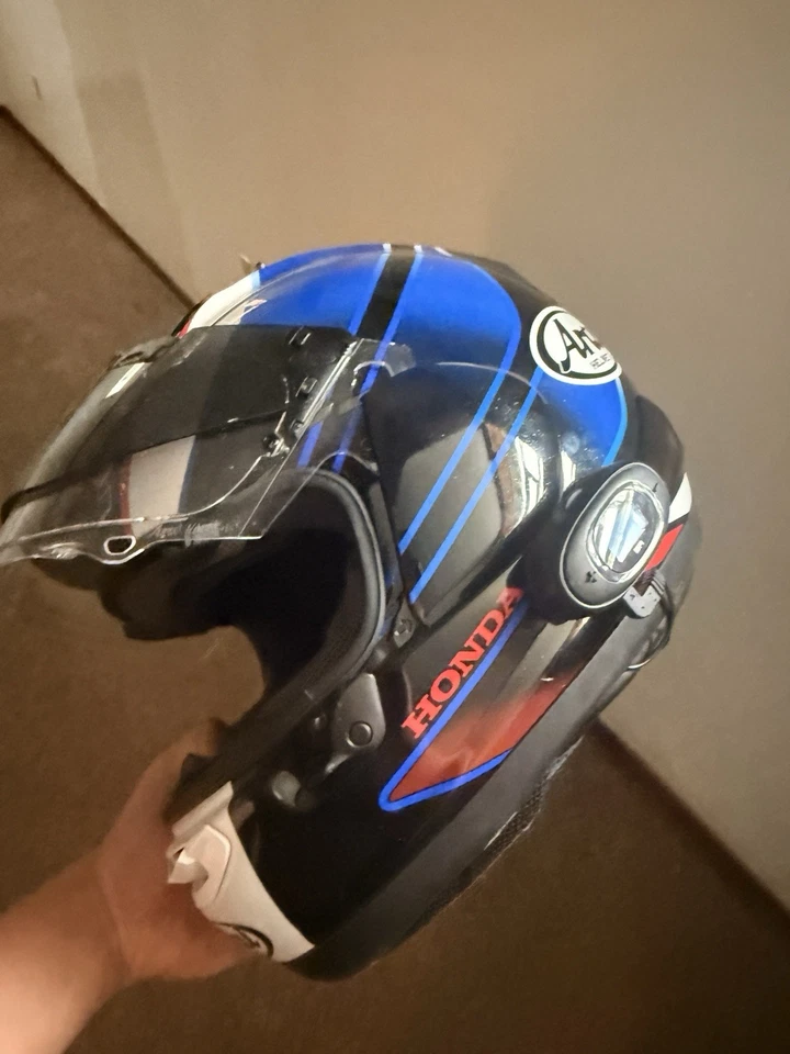 Casco arai corsair x xl honda racing team Foto 2 de 4
