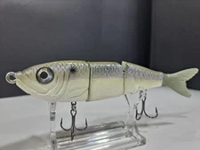 Pulse Fish Lures 6”  Swimmer Natural Herring 
