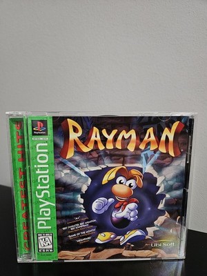 Rayman PS1 Greatest Hits Complete With Registration Card