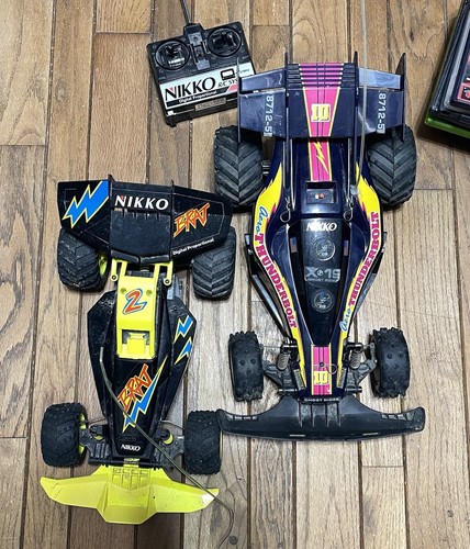 VTG Nikko RC Aero Thunderbolt / BRAT / Digital Controller Lot Used Untested
