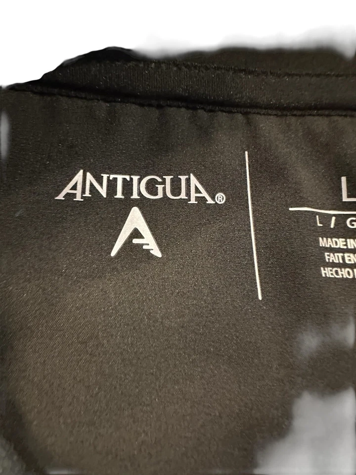 Antigua Hombres Los Angeles Chargers Chaqueta Pullover Suéter Negro Polar 1/4 Cremallera Foto 4 de 4