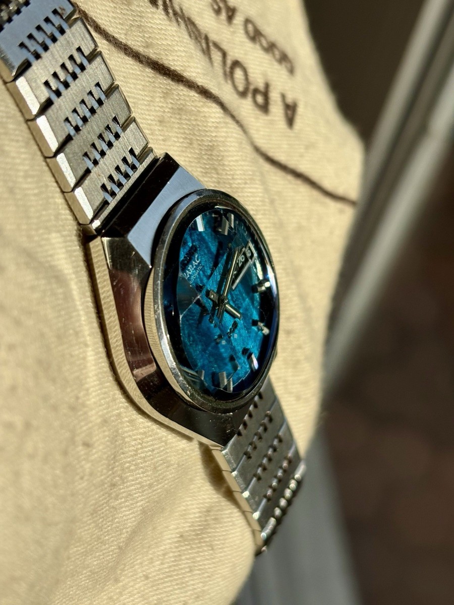King Seiko VANAC 5626-723A Blue Morpho 56KS Faceted Crystal