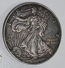 1998 Silver 1oz. American Eagle .999 Dark Toned