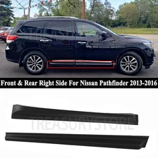 For Nissan Pathfinder 2013-2016 Front & Rear Right Side Door Lower Molding Cover