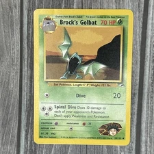 Pokémon Brock's Golbat 039/132 Gym Heroes Regular