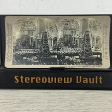 Greatest Corn Exhibit Stereoview Universal Photo Art Co. 1904 Louisiana