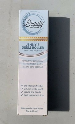 Beauty By Jenny Derma Roller Skin Care Product 0.25mm Needle Length, 540 Needles