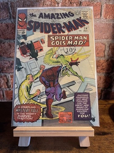 Amazing Spider-Man 24 Marvel Comics VG+ 4.5 Mysterio Flash Thompson Aunt May