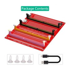 2-4 In 1 RAM Memory Tester Card For Desktop Computer DDR3 DDR4 DDR5 Diagnostic
