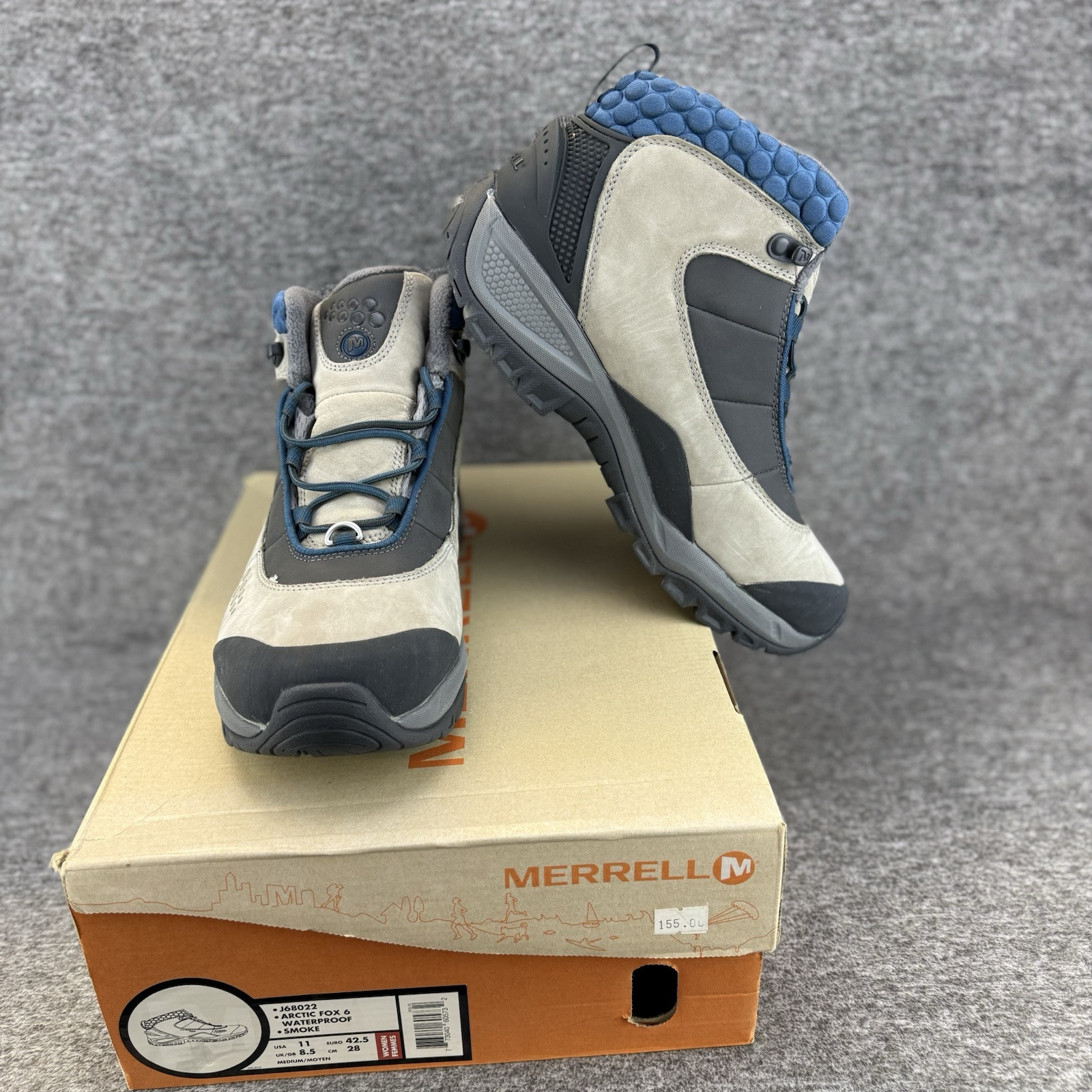 Merrell Stivali da Escursionismo Donna 11M Volpe Artica 6 Stivali Invernali Impermeabili Isolati.