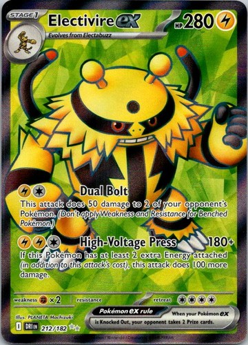 Electivire ex Holo Ultra Rare SV10: Destined Rivals 212/182 NM