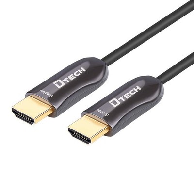 4K Fiber Optic HDMI Cable 50ft Long Thin Optical HDMI 2.0 Cable 4K60Hz 18Gbps...