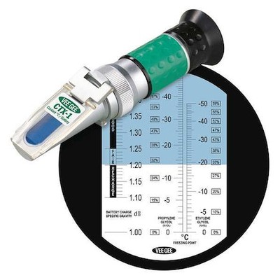 Vee Gee 43062 Analog Refractometer,Propylene Glycol