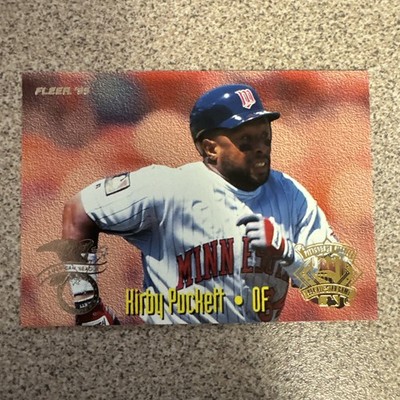 1995 Fleer All-Star Game #8 of 25 Kirby Puckett Dave Justice Twins Braves