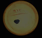 Roseville Art Pottery  Carnelian II  ARTS CRAFTS 338  12 in.  LARGE  Vase  LABEL