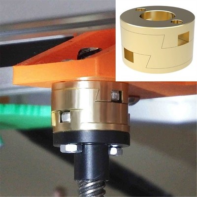 3D Printer Part for Oldham Coupling Z Shaft Screw Hot Bed 3D Printer Upgraded