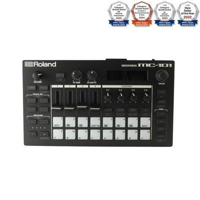 Roland MC-101 GROOVEBOX Compact Effector Sampler Sequencer MC101  Tested Japan