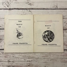 The Magic of Frank Frazetta & More Comic Fantasy Art Fanzine Collection 1970s