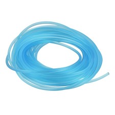 Solid Rubber Cord Tubing 16ft 2mm Dia Sky Blue Rubber Tube for DIY Craft Beading
