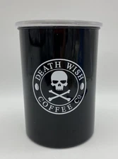Death Wish Coffee Worlds Strongest Coffee Airscape Canister Stainless