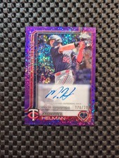 2025 Topps Chrome Update Series - Rookie Debut Autographs Michael Helman...