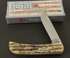 🔥 Case XX 6.5137 6.5 Bonestag Sod Buster Jr  Pocket Knife