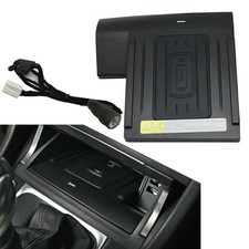 Auto Handy Ladegerät Wireless Charger Pad für VW Golf MK7 14-19 Samsung Nokia