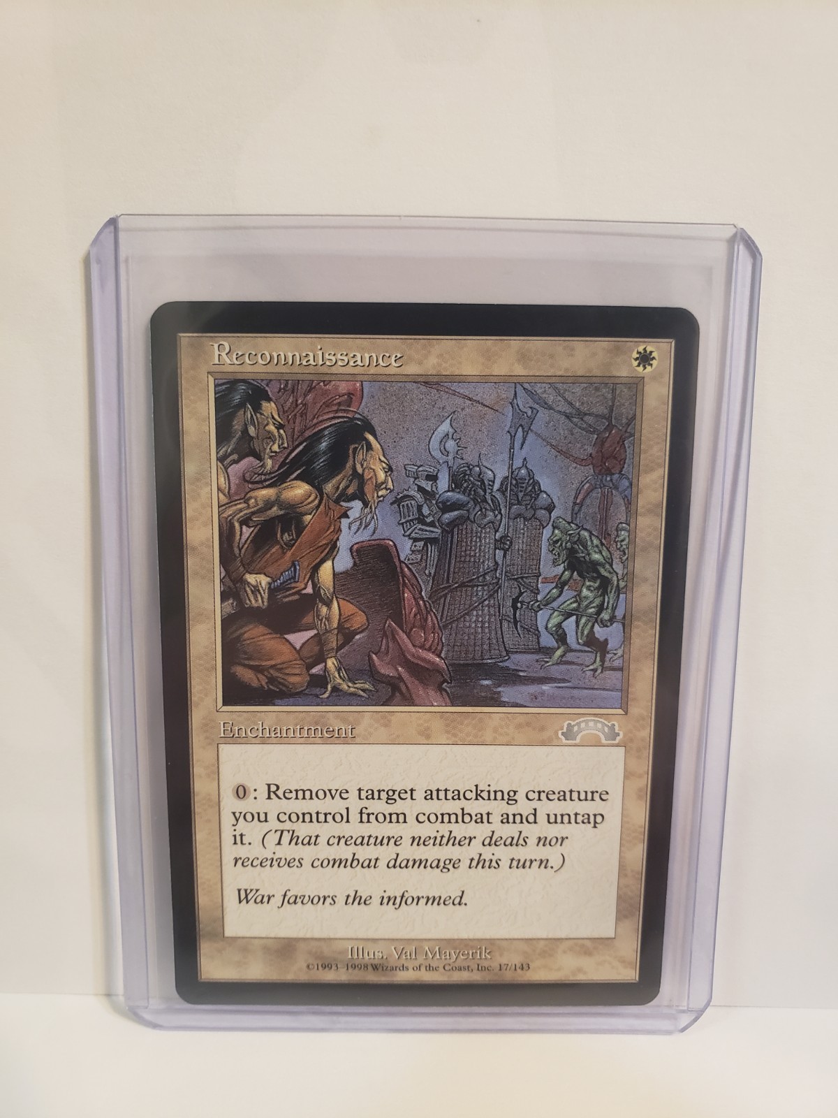 [1x] MTG Reconnaissance Exodus, LP - NM Magic the Gathering, Enchantment