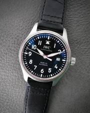 IWC Pilot's Watch Mark XX Black 40mm IW328201 Leather Original Clean Steel Preo