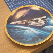 The Hamilton Collection Star Trek Voyagers Triple Nacelled Enterprise LE 8.25"