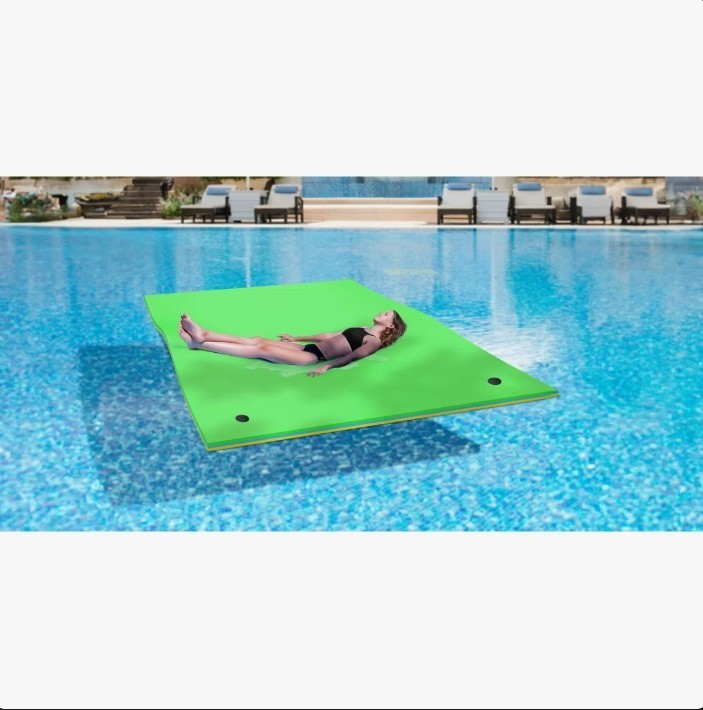 Balconera Floating Water Mat Lily Pad Lake Float Inflatable Island Beach Pool
