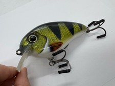 4.5” J&J Custom Lures WB Perch Square Bill Crankbait JerkBait Musky Lure