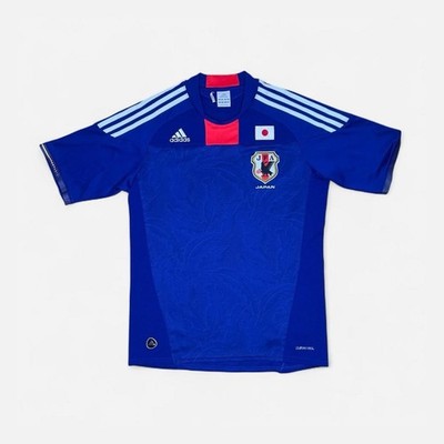 Adidas Japan 2010 Home Football Shirt - World Cup - JFA Blue Climacool Jersey L