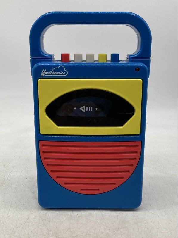 Vintage Youthtronics YEP-300 Blue Sing A Song Tape Cassette Player & Recorder