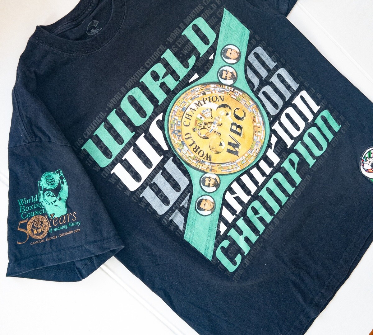 希少 WBC 50周年記念モデル チャンピオンベルト Tシャツ