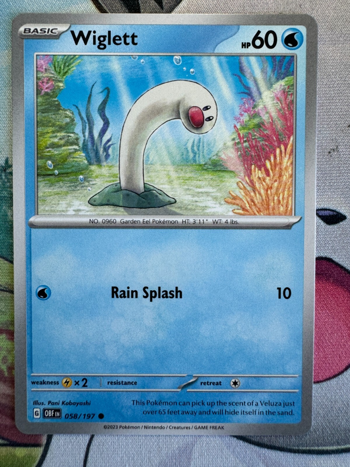 Wiglett Non Holo English Pokemon TCG BKI870