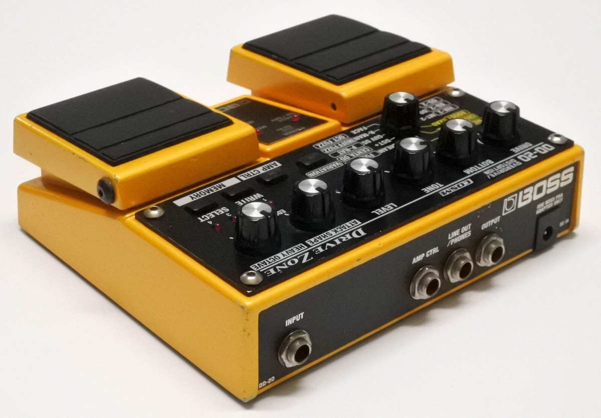 BOSS OD-20 Drive Zone Overdrive Distortion Guitar Effects